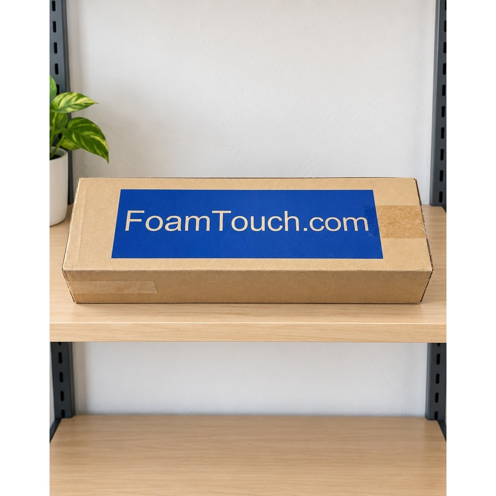 FoamTouch High Density Upholstery Foam 2x24x72 2 Inch Thick Cushion Replacement
